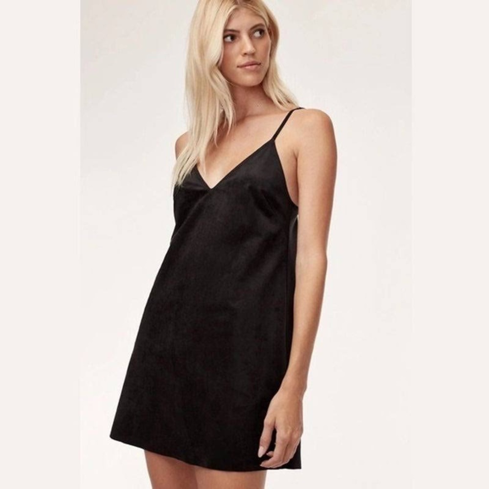Aritzia Suede Mini Dress